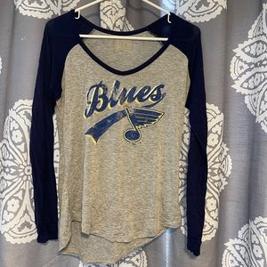 St Louis Blues long sleeve shirt